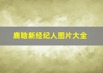 鹿晗新经纪人图片大全